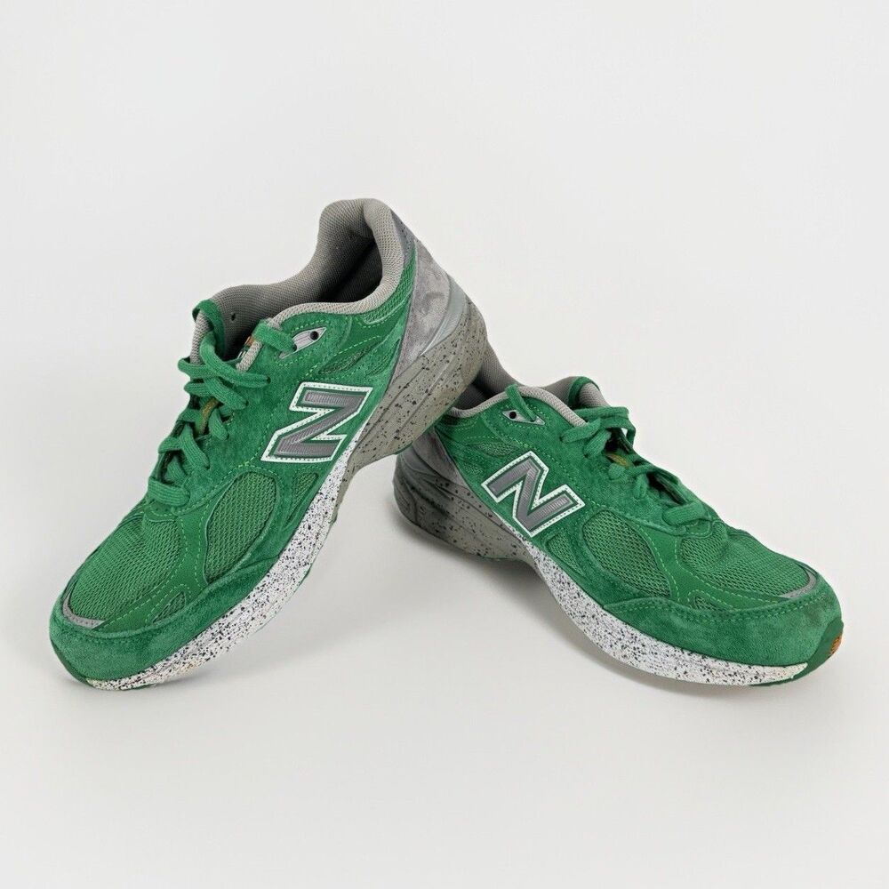 New Balance 990v3 W990BA3 Boston Marathon Green Made in USA Women’s US 9.5 B